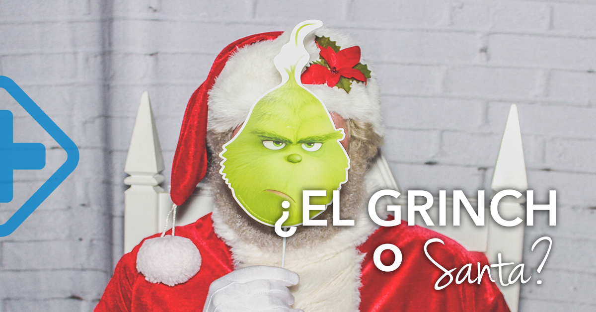 ¿El Grinch o Santa?